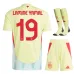 Yamal's Spain 2024/25 Away Kids' Jersey Set - Yellow