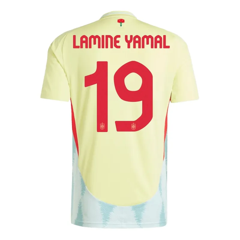 Yamal's Spain 2024/25 Away Kids' Jersey Set - Yellow