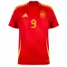 Gavi's Spanische 2024/25 Heimtrikot - Rot