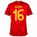 RODRI's Spanische 2024/25 Heimtrikot - Rot