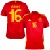 RODRI's Spanische 2024/25 Heimtrikot - Rot