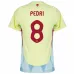Pedri's Spain 2024/25 Away Jersey - Yellow