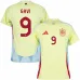 Gavi's Spain 2024/25 Away Jersey - Yellow