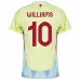 Williams' Spanische 2024/25 Auswärtstri kit - Gelb