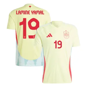 Yamal's Spain 2024/25 Away Jersey - Yellow