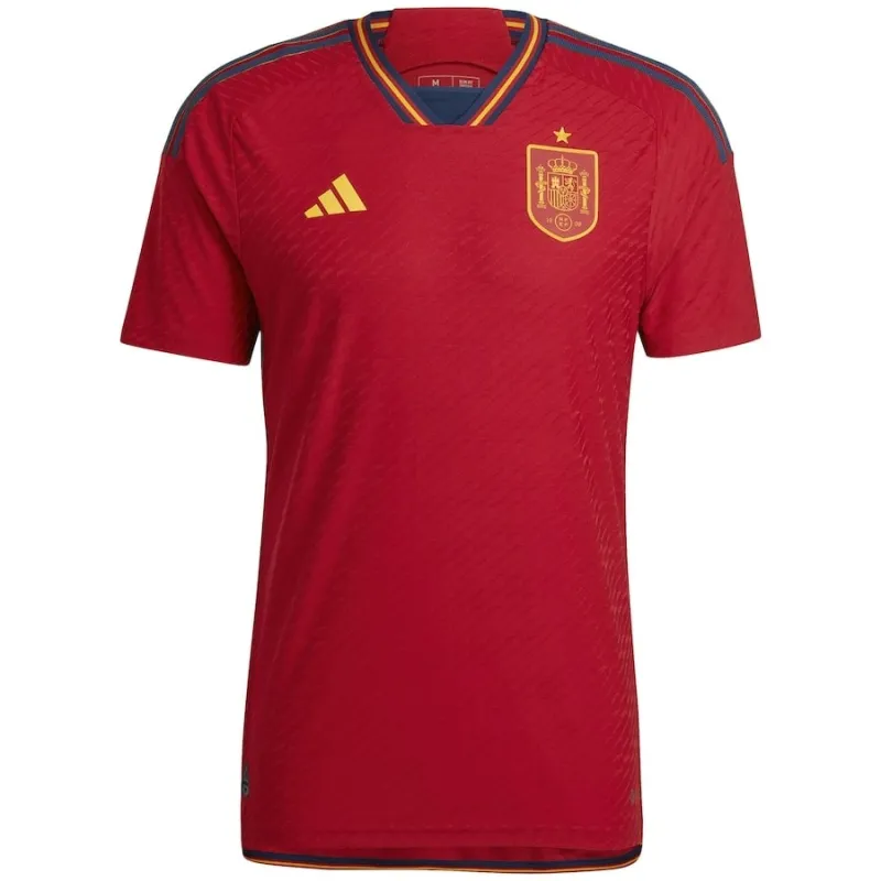 Spain's 2022 World Cup Home Jersey - Player Version - Red