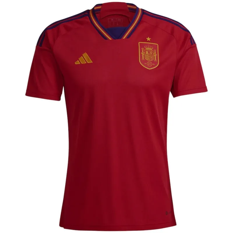 Spain 2022 World Cup Home Kids Football Kit - Red
