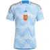 Spain's 2022 World Cup Away Children's Jersey Set - Blue