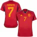 Morata's Spain 2022 FIFA World Cup Home Jersey - Red