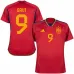 Maglia principale della Spagna per la Coppa del mondo FIFA 2022 di Gavi - Rosso