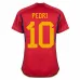 Pedri's Spain 2022 FIFA World Cup Home Jersey - Red