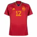 Ansu Fati's spanisches Heimtrikot für die FIFA-Weltmeisterschaft 2022 - Rot