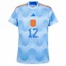Ansu Fati. Camiseta de fuera de España para la Copa del Mundo FIFA 2022 - Azul