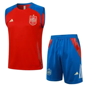 Spain's 2024/25 vest + shorts - red
