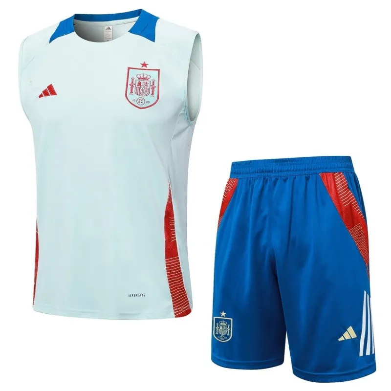 Gilet + pantaloncini della Spagna 2024/25 - bianco