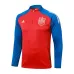 Spain's 2024/25 long-sleeved sportswear + trousers - red