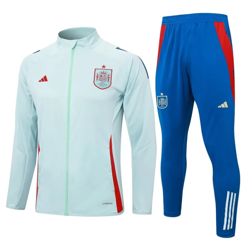 Spain's 2024/25 sports jacket + trousers - white