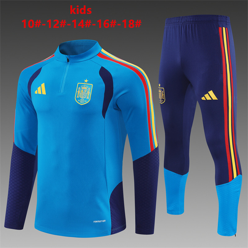 Spain 2026/27 Kids Sports Set blue
