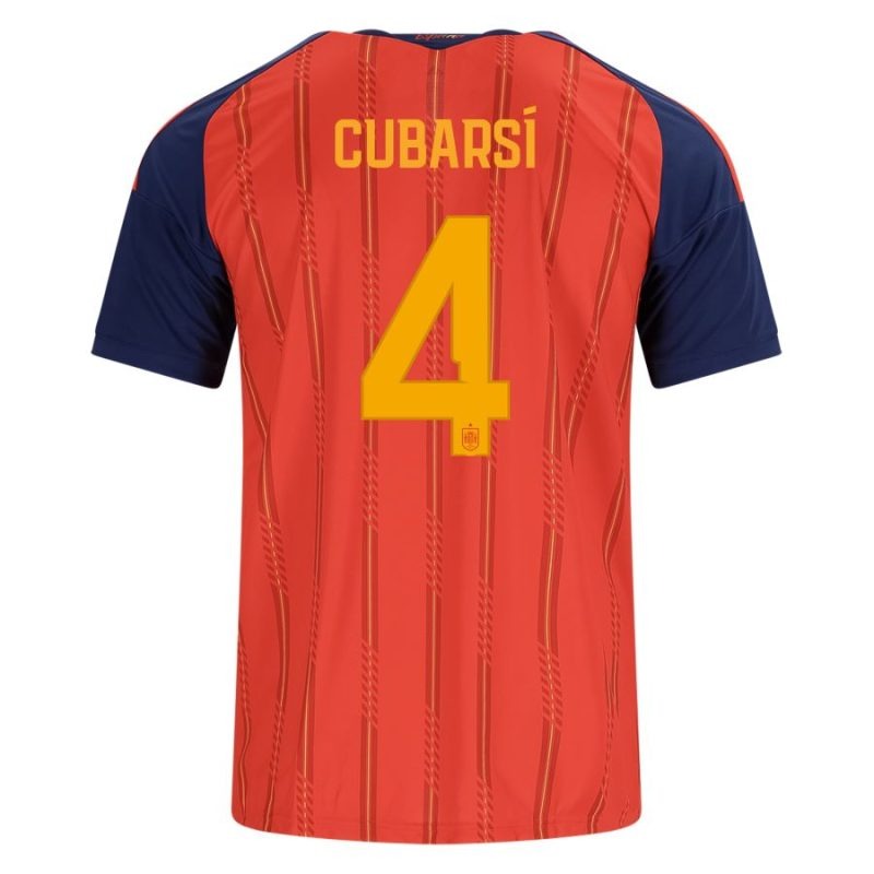Spain CUBARSÍ 2026/27 Home Jersey - Red