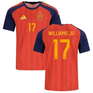 Spain WILLIAMS JR 2026/27 Home Jersey - Red