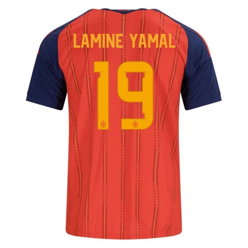 Spain LAMINE YAMAL 2026/27 Home Kids Kit - Red