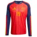 Spain LAMINE YAMAL 2026/27 Home Long Sleeve Jersey - Red