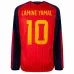 Spain LAMINE YAMAL 2026/27 Home Long Sleeve Jersey - Red