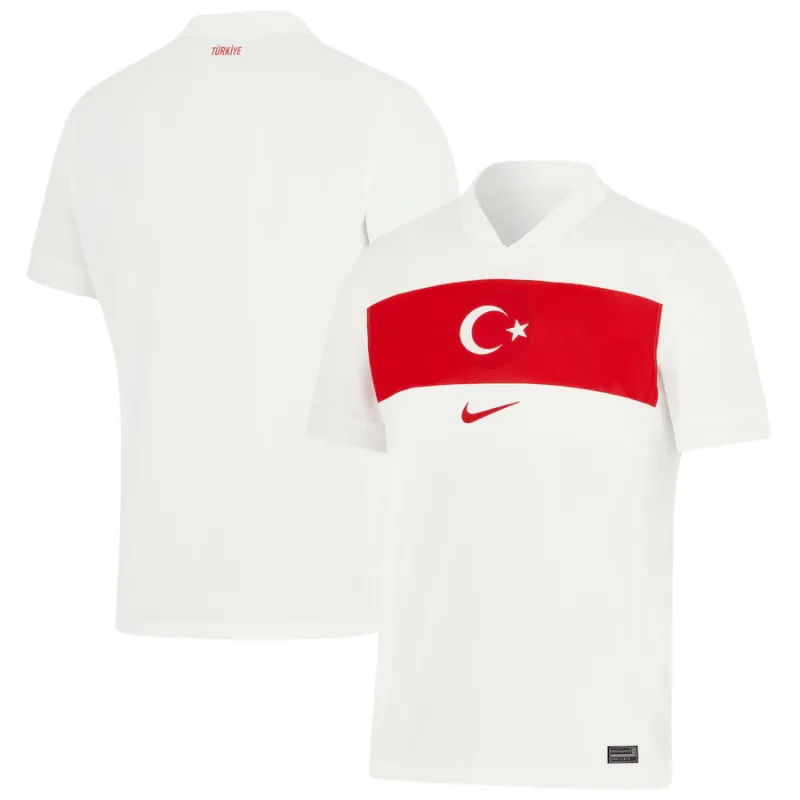 Maillot principal pour enfants de la Turquie 2024/25 - blanc