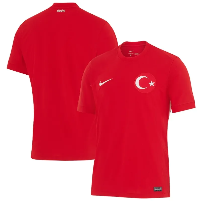 Turkey's 2024/25 away jersey - red