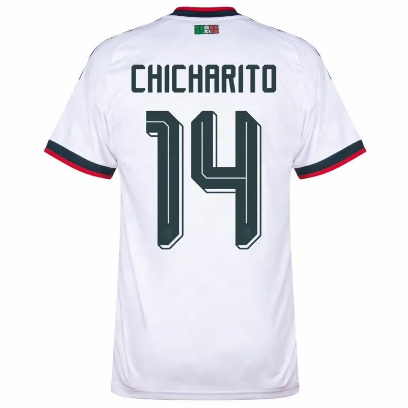 Mexico CHICHARITO 2026/27 Away Kids Kit White