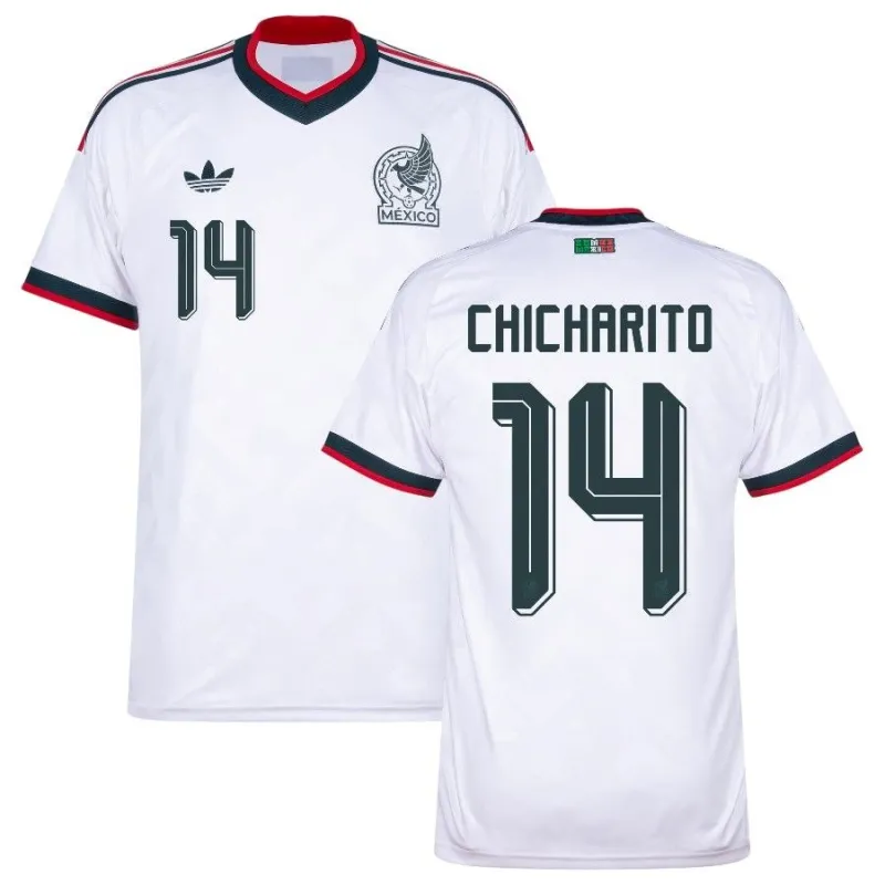 Mexiko CHICHARITO 2026/27 Auswärtstrikot Weiß