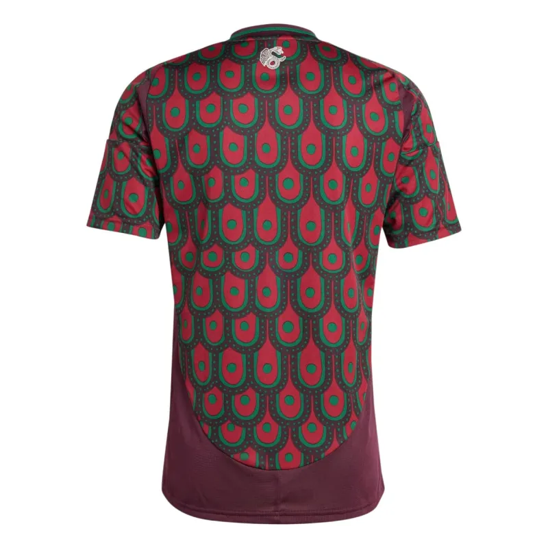 The Mexico 2024/25 home jersey, fan version, red.