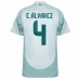 Alvarez Messico 2024/25 Trasferta Maglia Tifoso - Verde