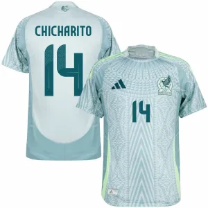 Chicharito Mexico 2024/25 Away Fan Jersey - Green