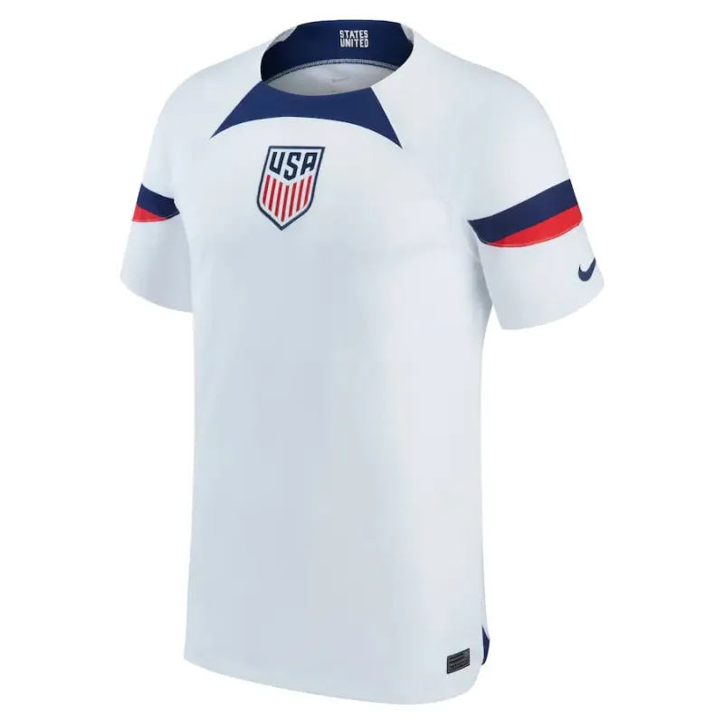 The US team's 2022 World Cup home jersey, white