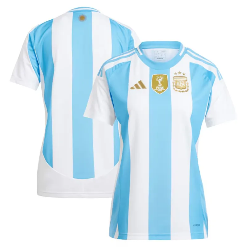 Argentinien 2024/25 Heim Replica Damen Trikot - Helle Blau