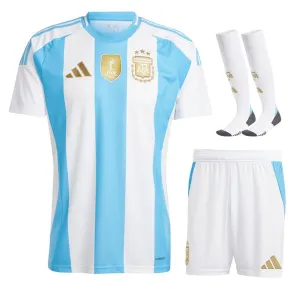 Argentina 2024/25 Home Replica Kids Kit - Light Blue
