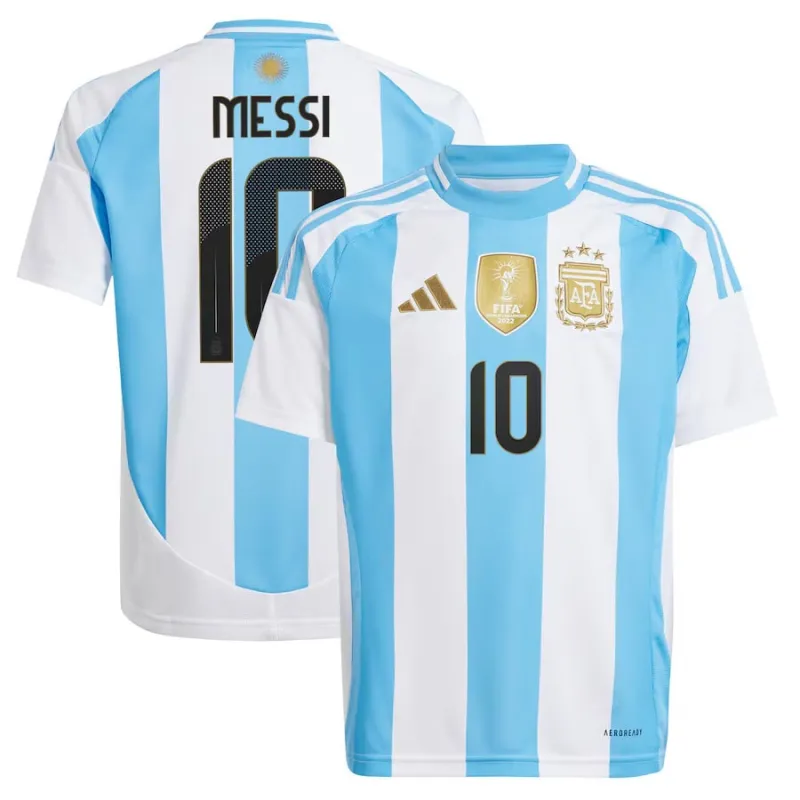 Maglia di casa per bambini dell'Argentina 2024/25 (Blu celeste)