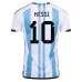 Messi, Argentina 2022/23 3-Star Home Jersey (Sky Blue)