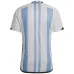 Argentinien 2022 Weltmeisterschaft Match-Trikot (Himmelblau)