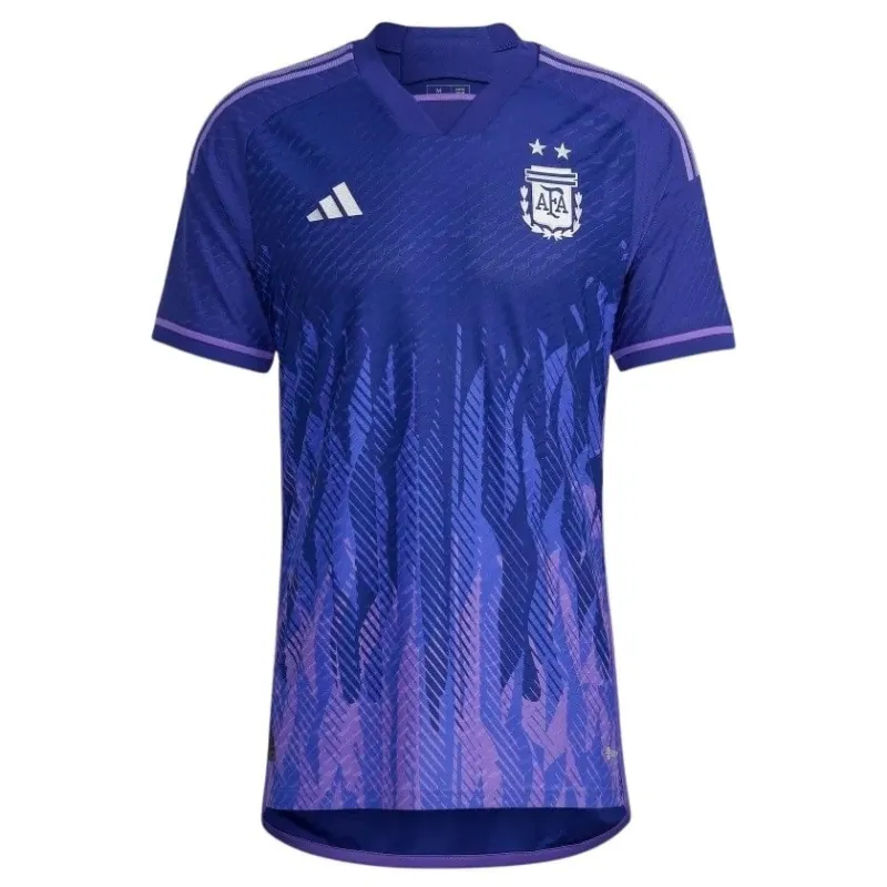 Argentinien 2022 Weltmeisterschaft Match-Trikot (Himmelblau)