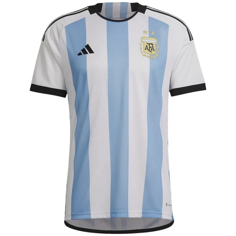 Argentinien 2022 WM Heim Kinder Trikotset - Himmelblau