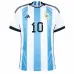 Messi Argentinien 2022 WM Kinder Trikotset - Himmelblau