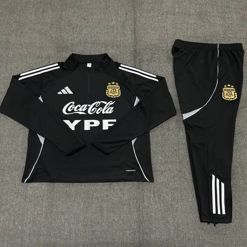 Argentinien 2026/27 Kinder Sportanzug schwarz