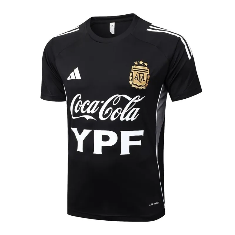 Argentina 2025/26 Training Jersey + Shorts - Black