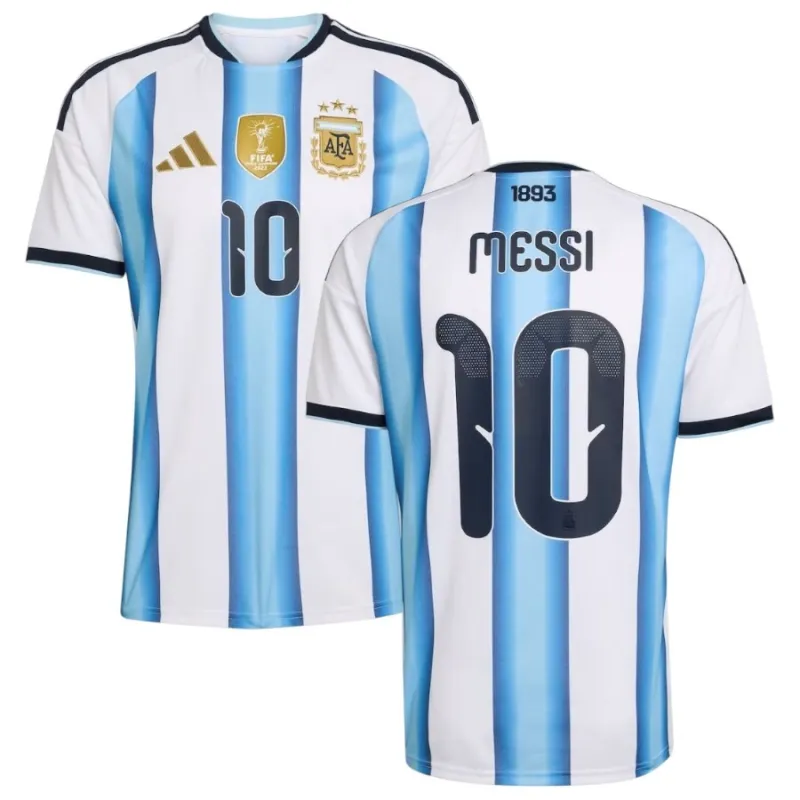Argentinien MESSI 2026/27 Heimtrikot Kinder - Blau/Weiß