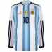 Argentina MESSI 2026/27 Home Long Sleeve Jersey - Blue/White