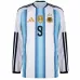Argentina J.ALVAREZ 2026/27 Maglia home a maniche lunghe - Blu/Bianca