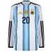Argentina MAC ALLISTER 2026/27 Maglia home a maniche lunghe - Blu/Bianca