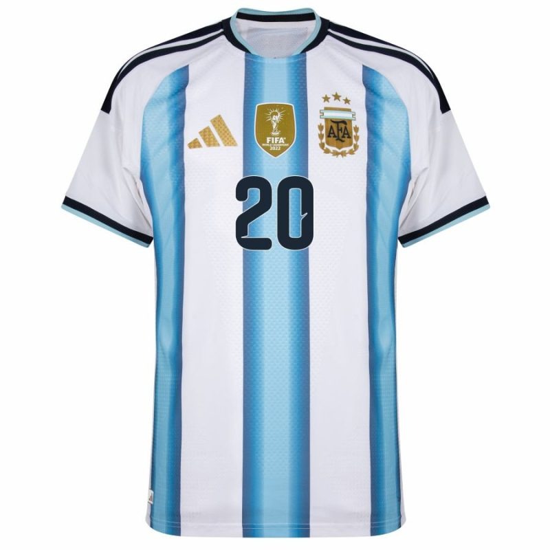 Maglia casalinga Argentina MAC ALLISTER 2026/27 - Blu/Bianco